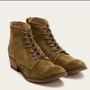 Frye suede women’s carson lace up boot